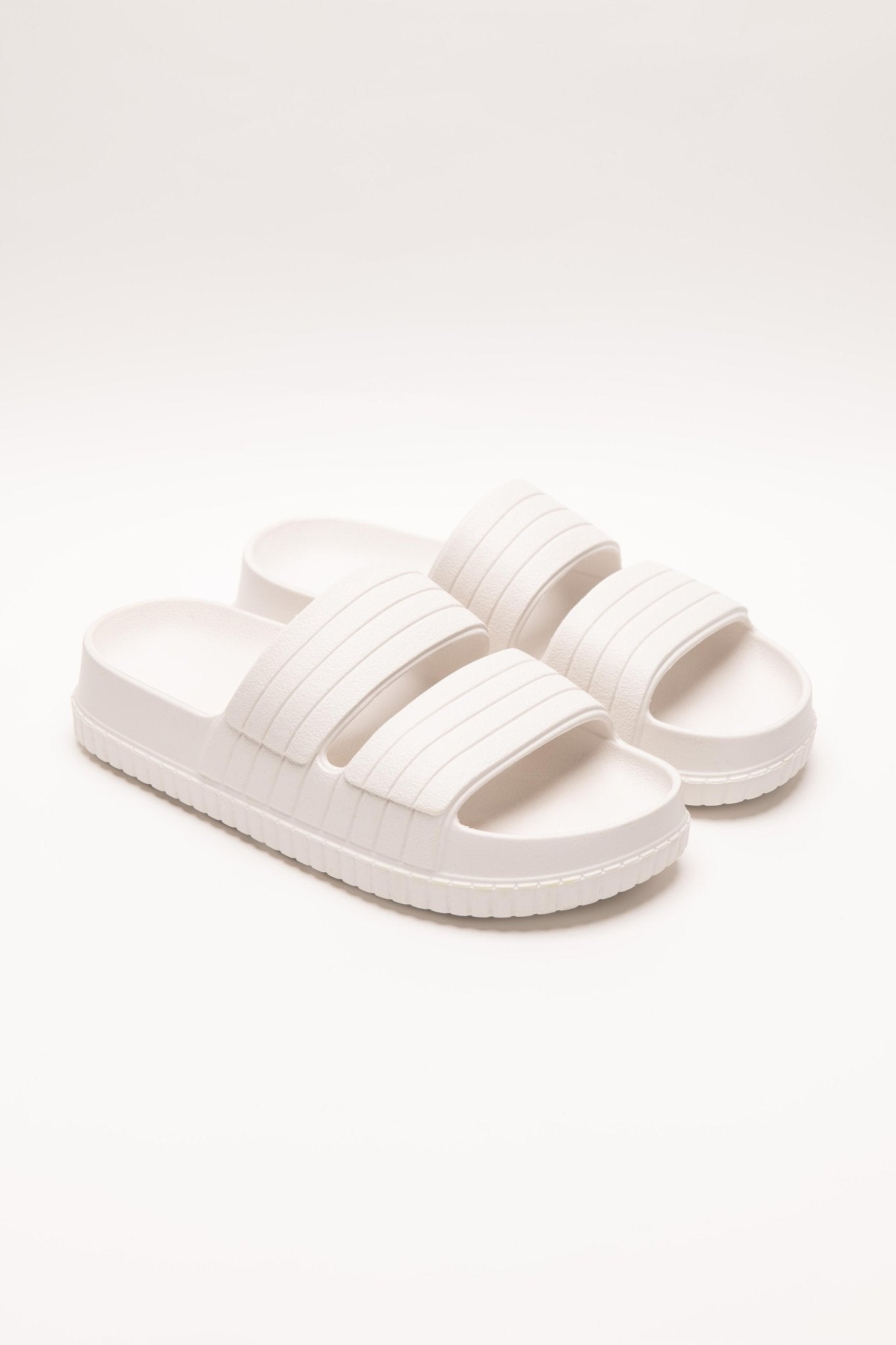 BIV White sandals - BiliBlond Swimwear