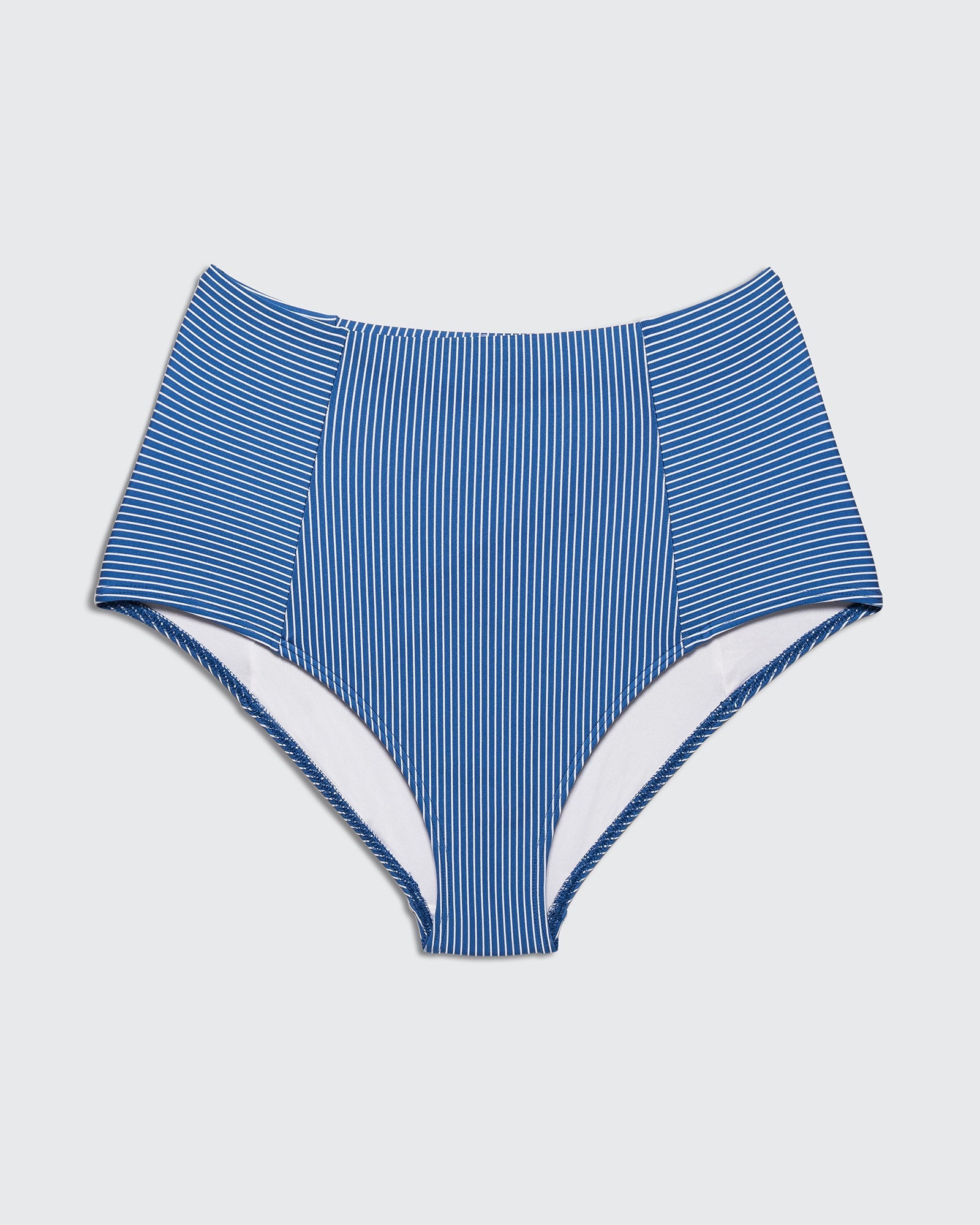 Blue Panda Blue Stripes - BIKINI -BiliBlond Swimwear