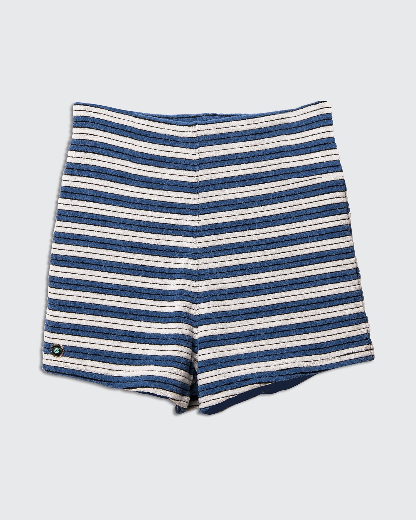 Daniel Shorts Blue White - BIKINI -BiliBlond Swimwear