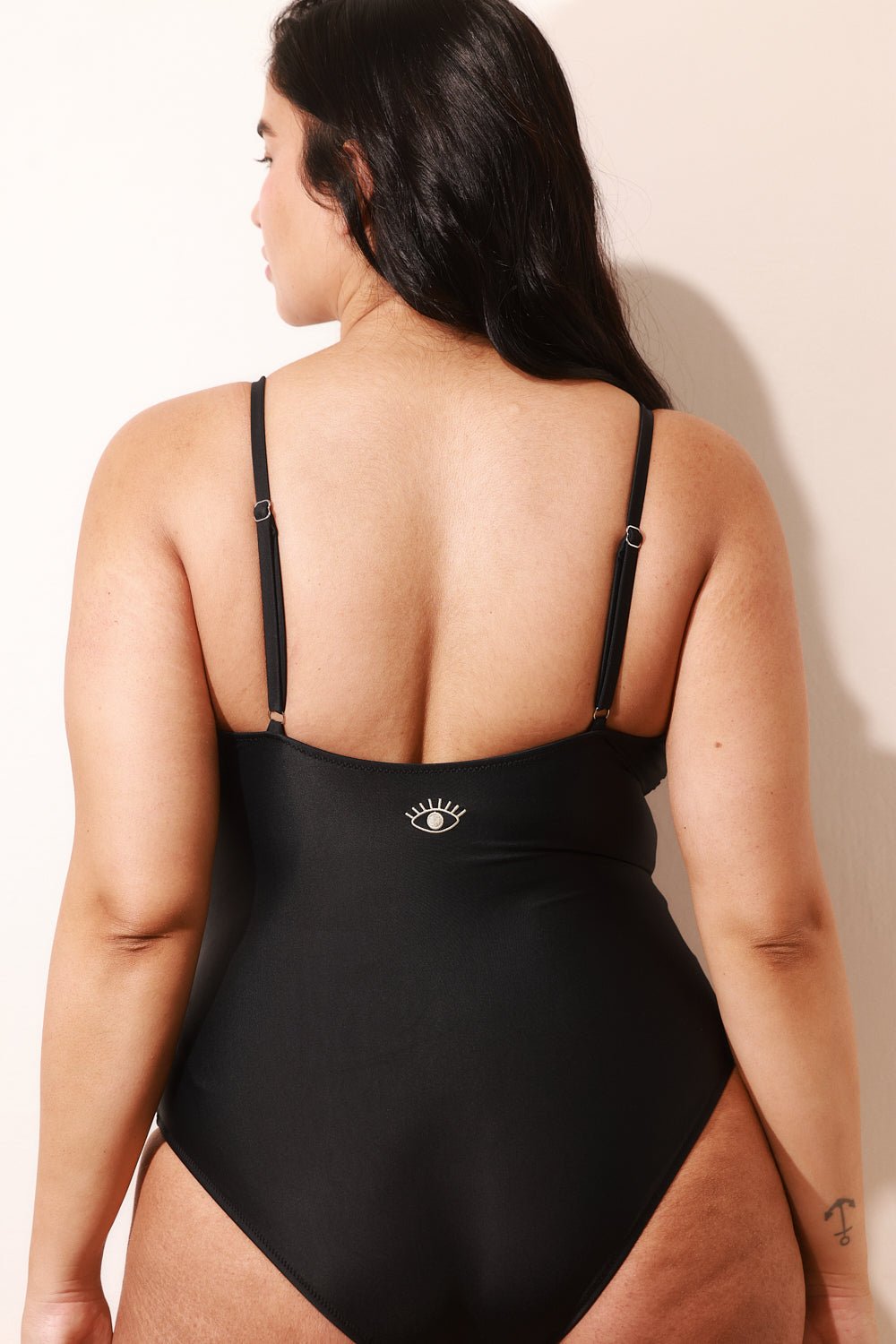 Diamond One Piece Black - one piece -BiliBlond Swimwear