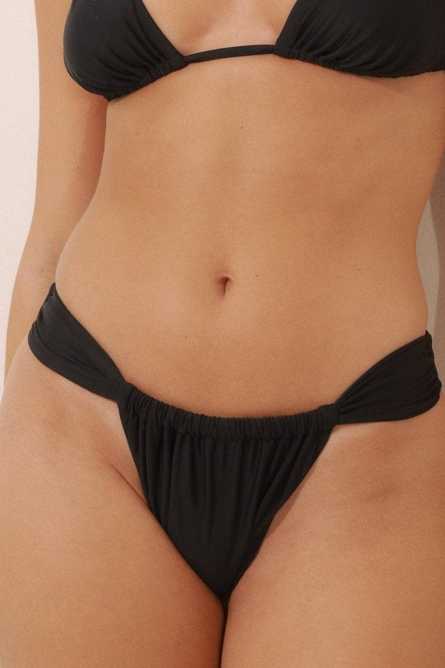 Ellie Bottom Black - BIKINI - BiliBlond Swimwear