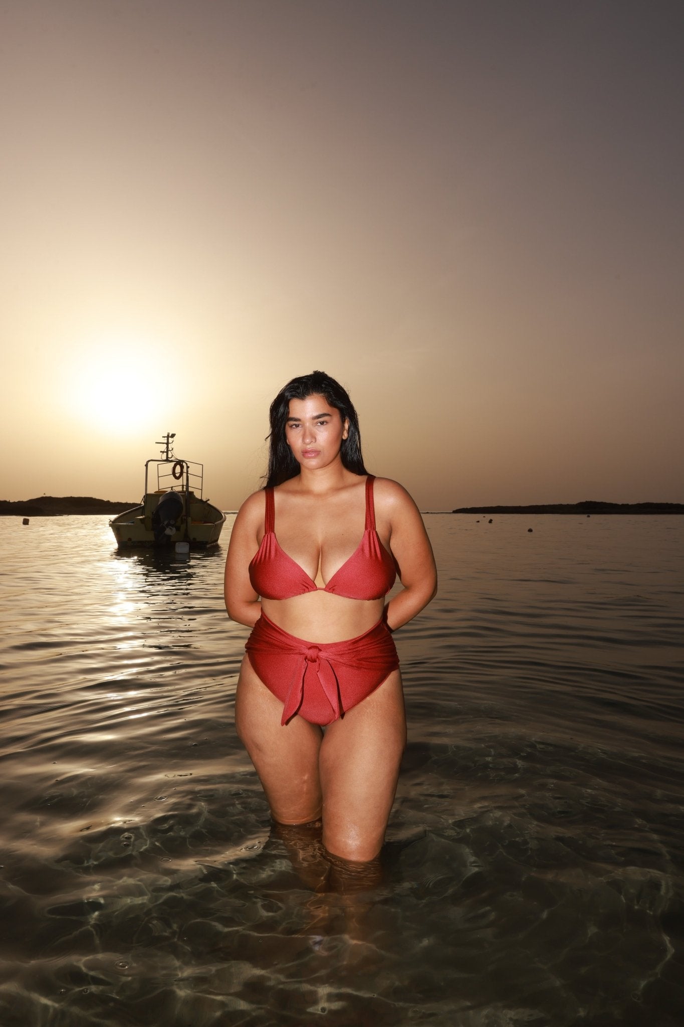Ellie Top Rouge - BIKINI -BiliBlond Swimwear