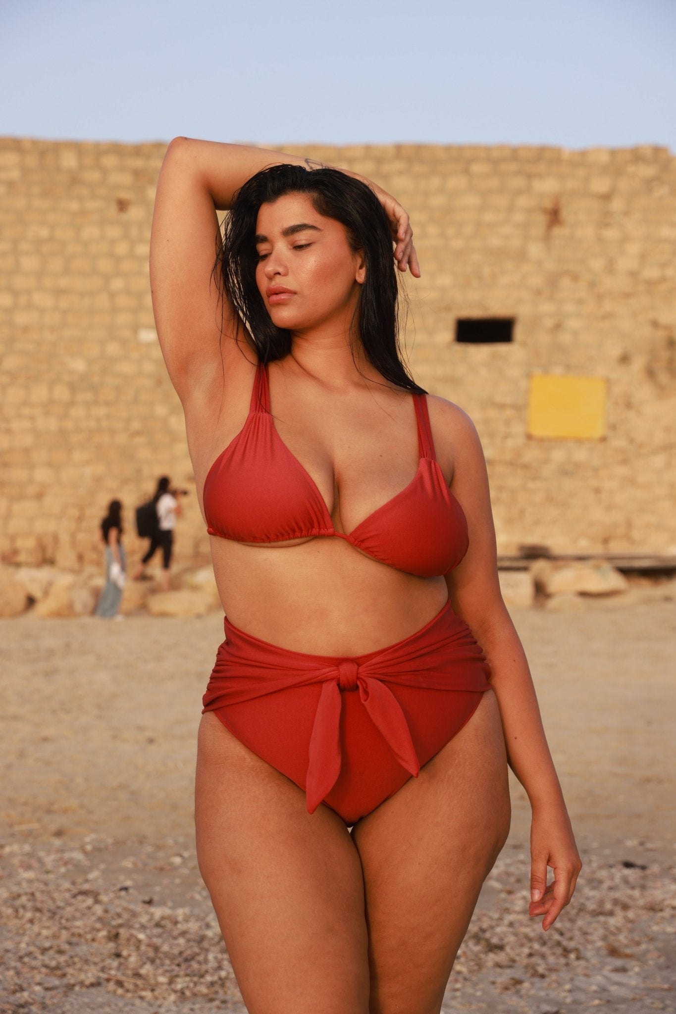 Ellie Top Rouge - BIKINI -BiliBlond Swimwear