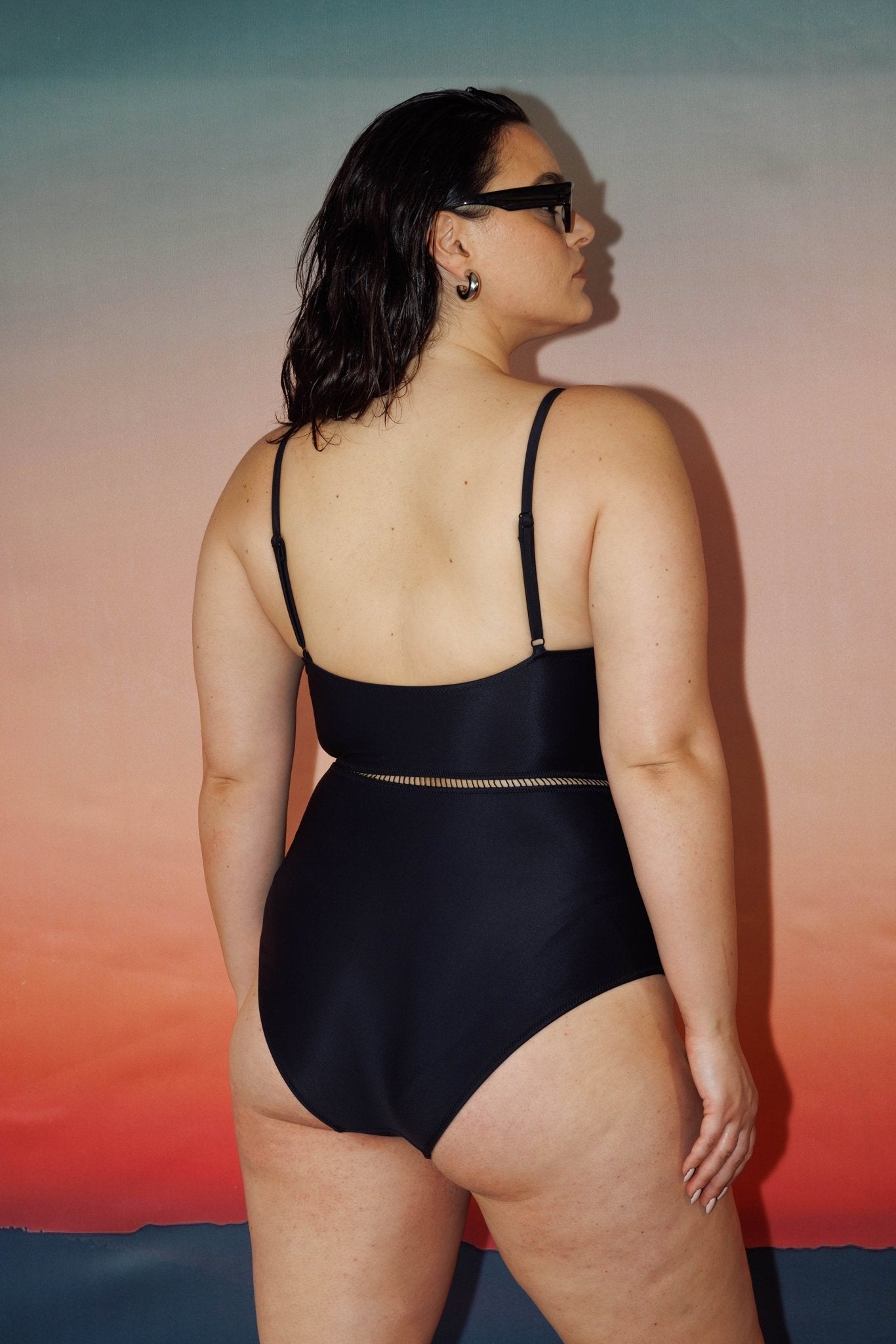 Inbar Black - one piece - BiliBlond Swimwear