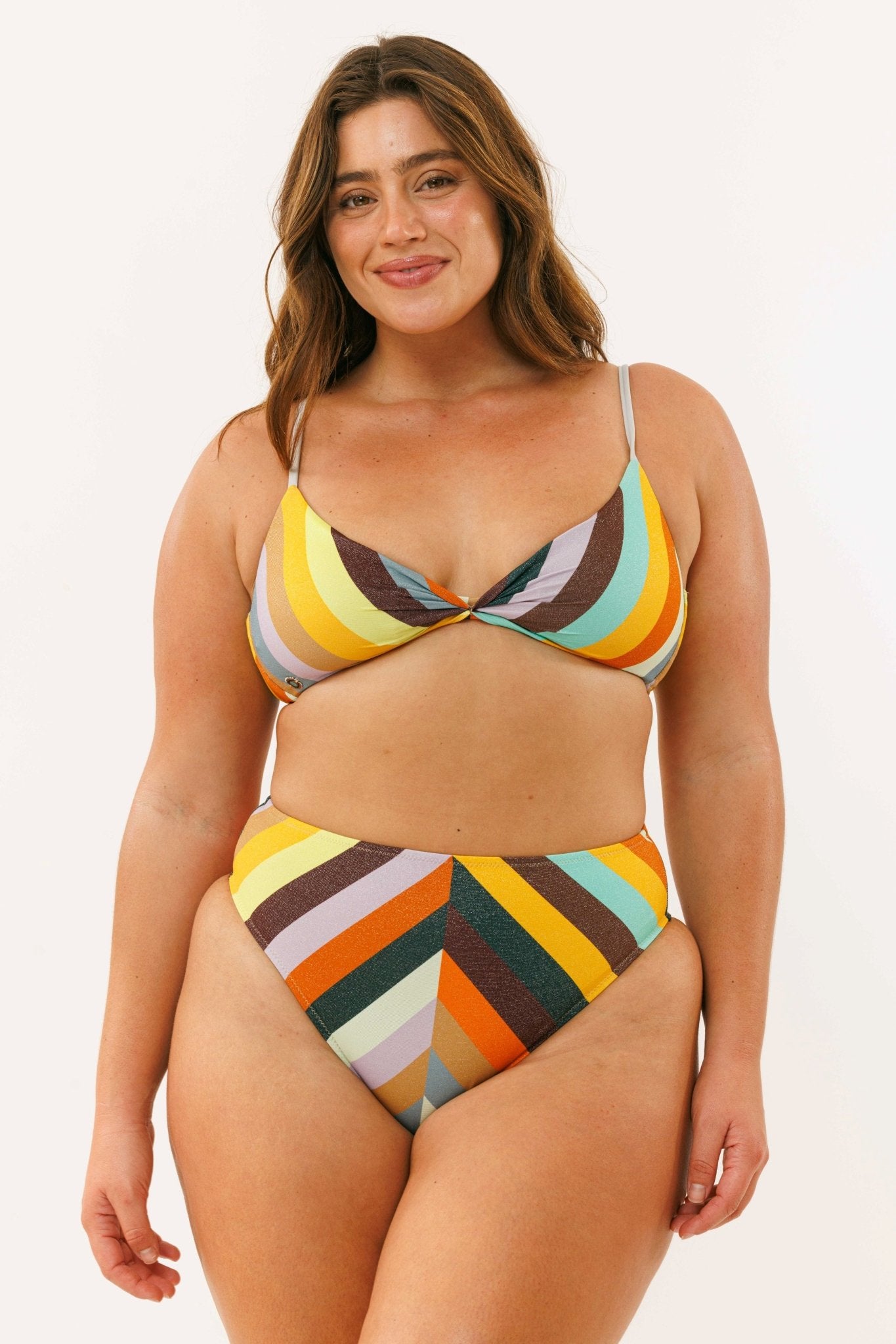 Jordan Top 70's Stripes - BIKINI - BiliBlond Swimwear