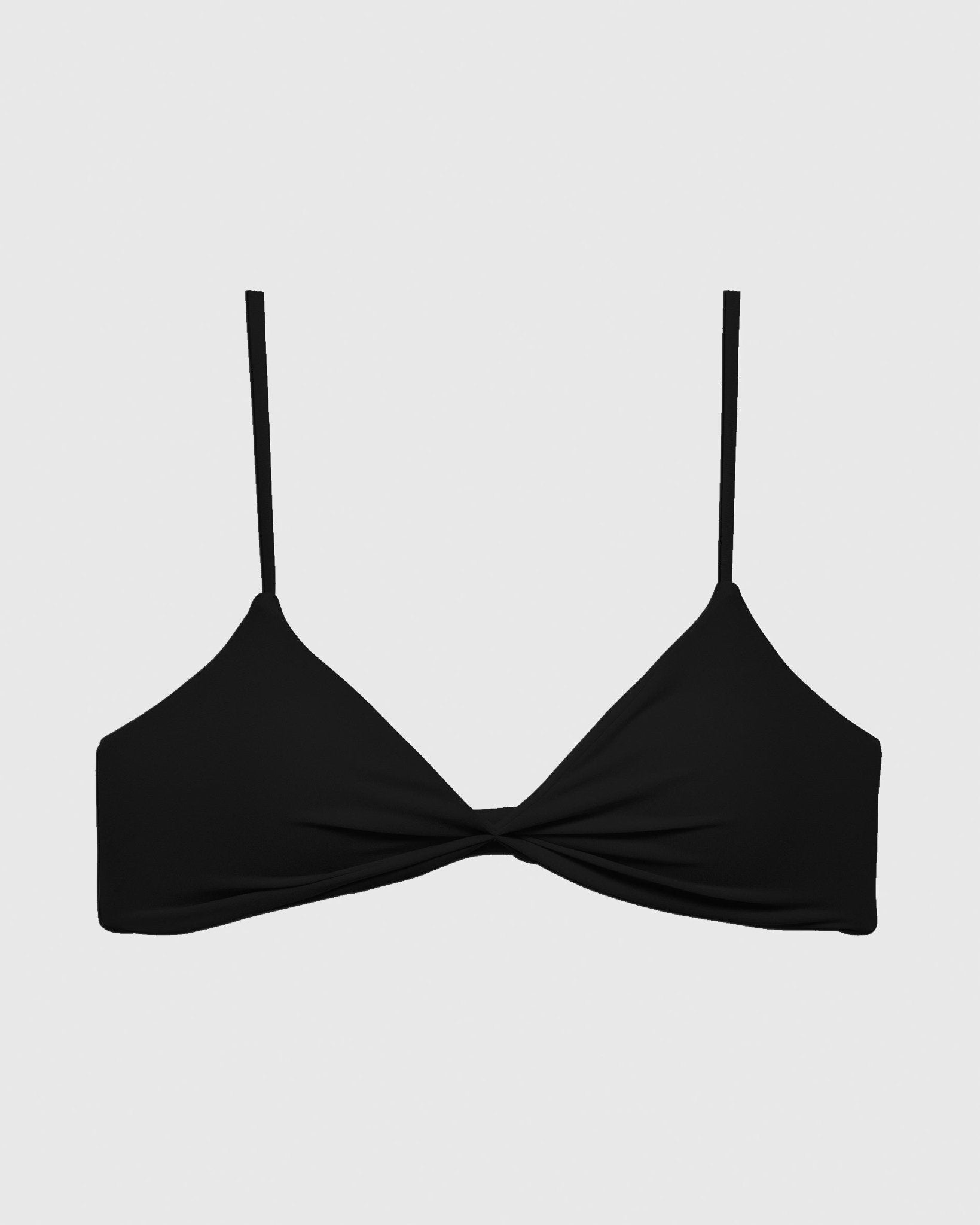 Jordan Top Black Tie Back - BIKINI - BiliBlond Swimwear