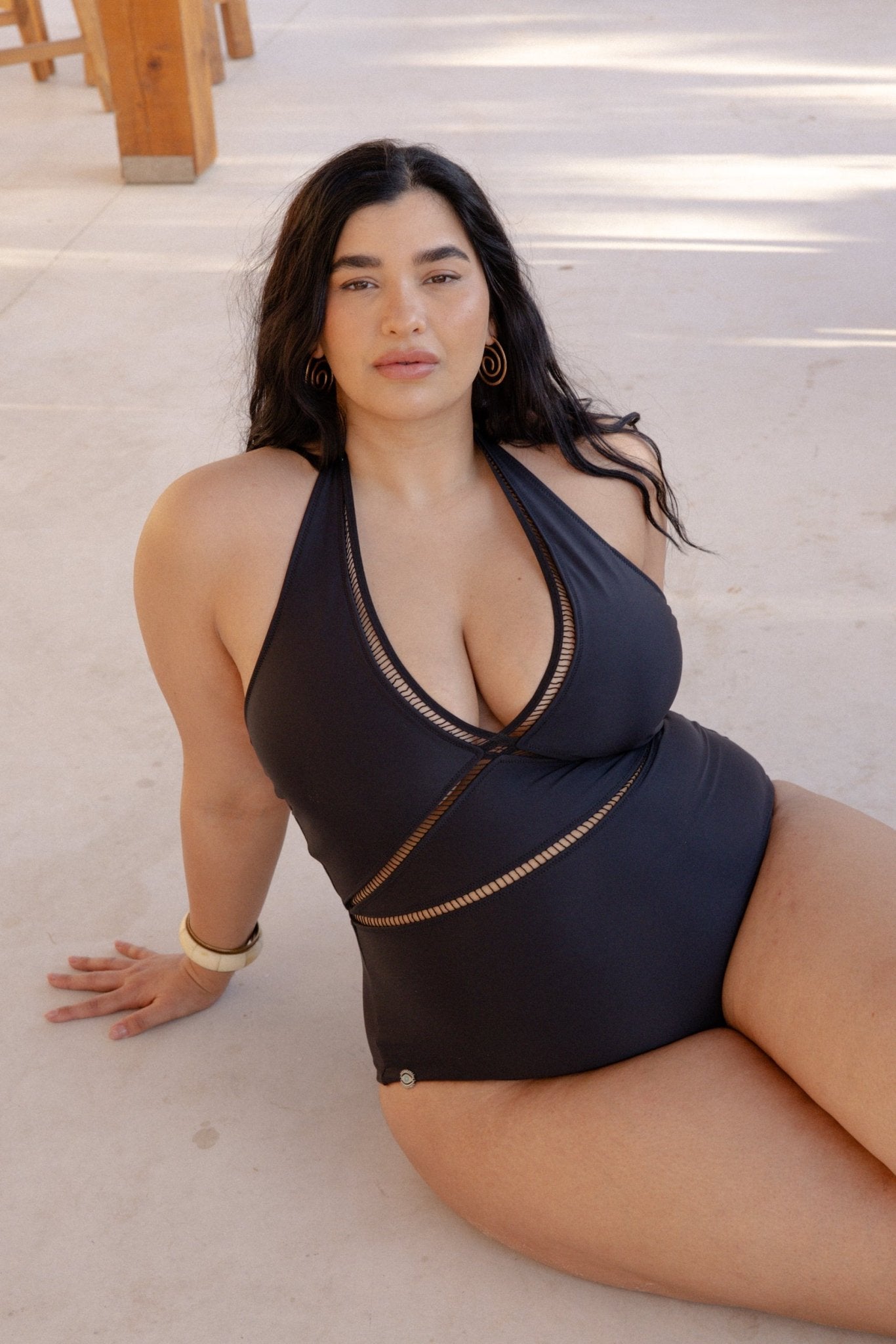 Kedem Black - one piece - BiliBlond Swimwear