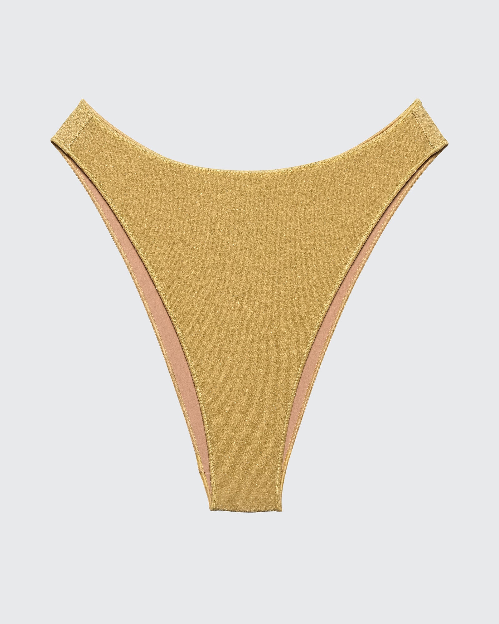 Lotus Bottom Gold Lurex - BIKINI - BiliBlond Swimwear