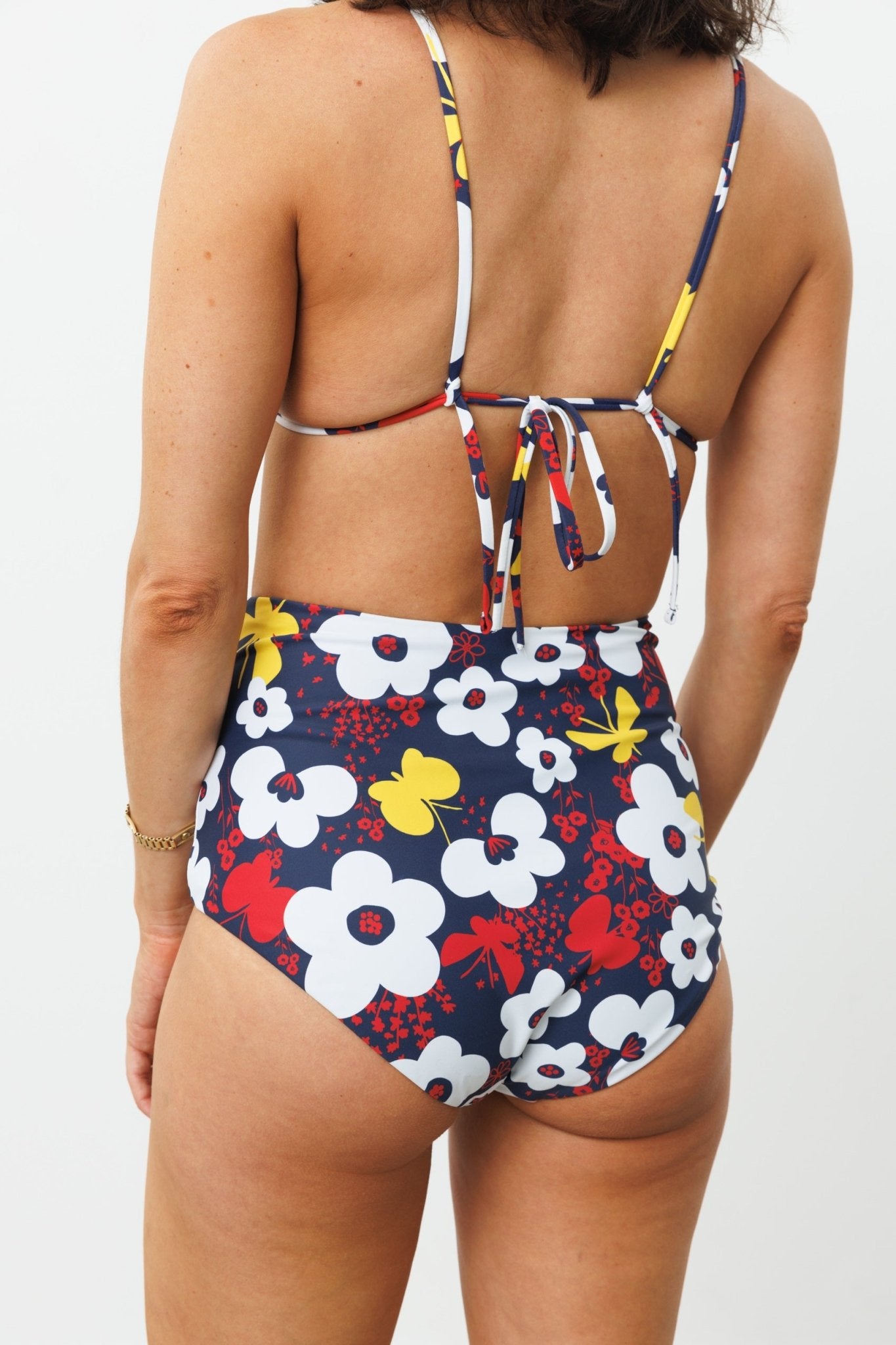 MEDITERRANEAN BOTTOM Flowers - BIKINI - BiliBlond Swimwear