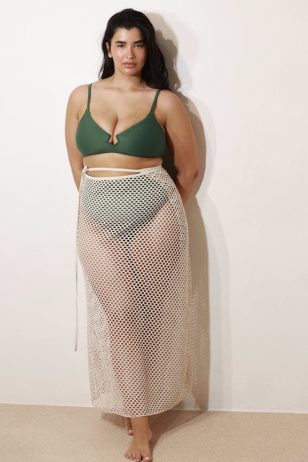 Mesh Mesh LONG skirt - gallabia -BiliBlond Swimwear