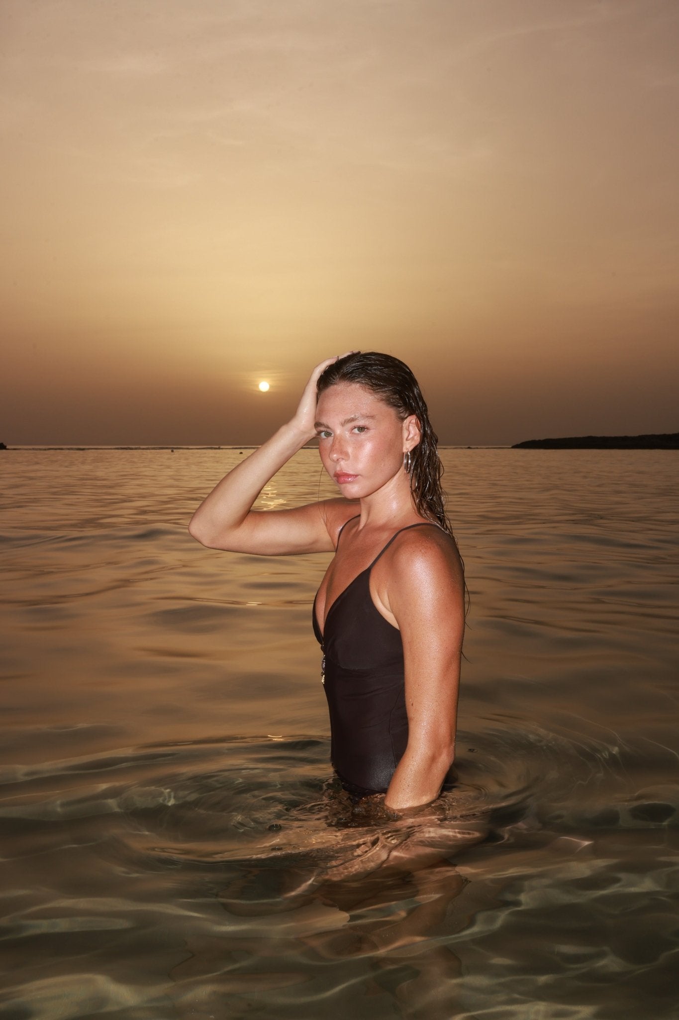 Monroe One Piece Espresso - one piece -BiliBlond Swimwear