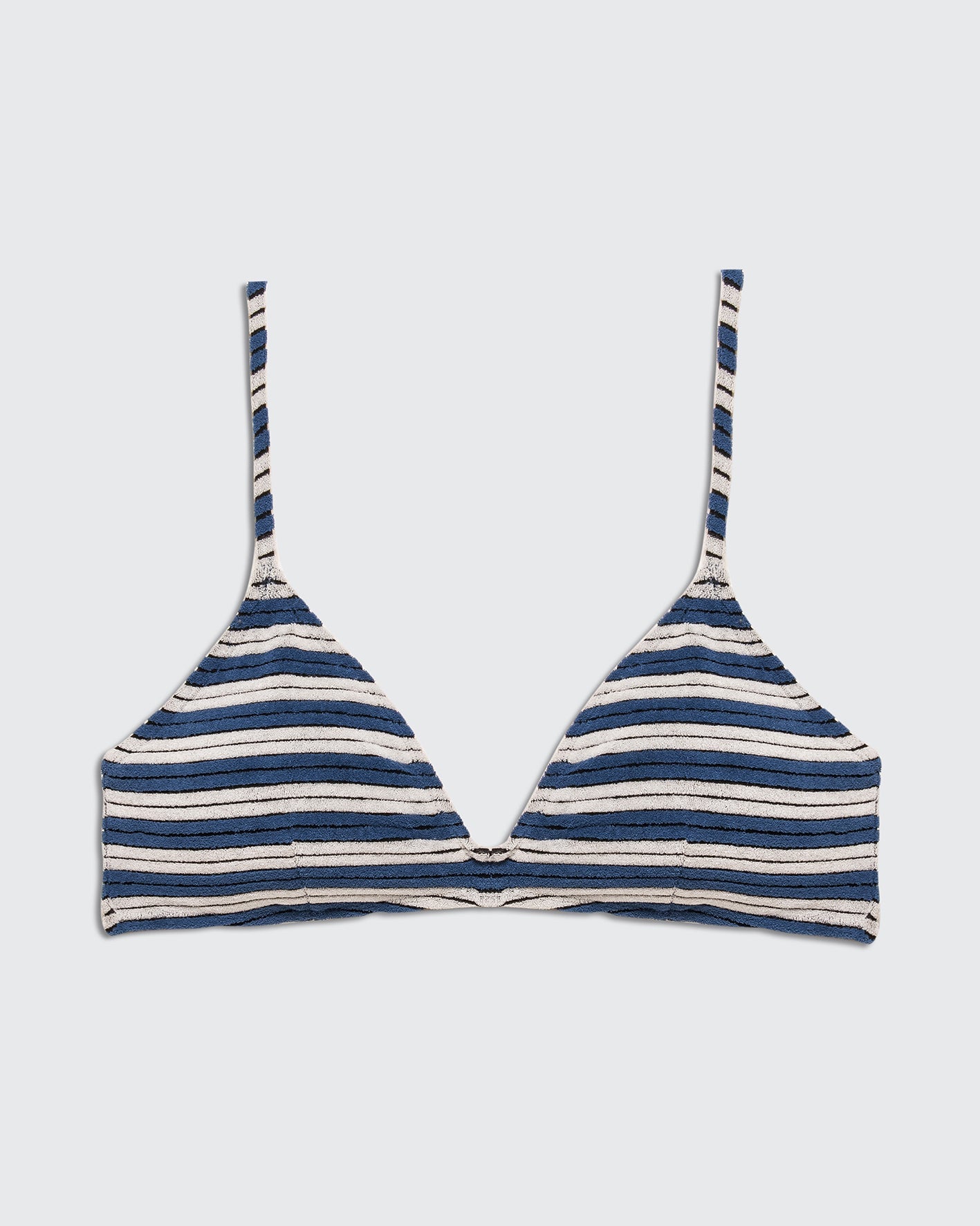Orca Top Blue White - BIKINI -BiliBlond Swimwear