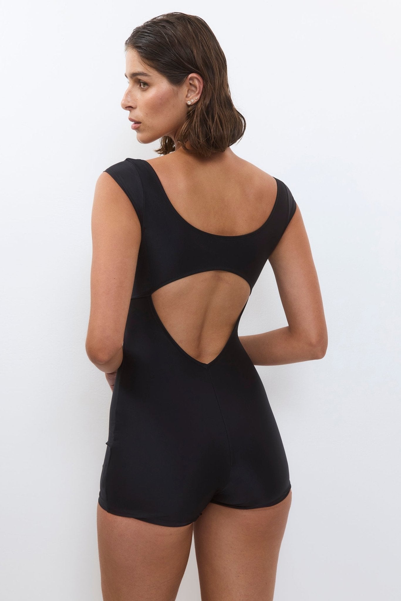 Overall Jordan Black - one piece - BiliBlond Swimwear