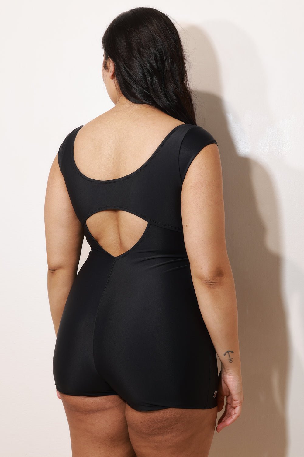 Overall Jordan Black - one piece - BiliBlond Swimwear