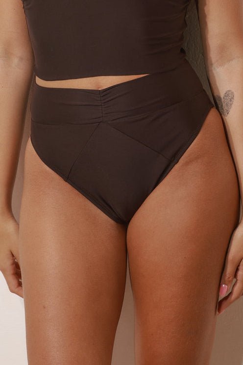 Seal Bottom Espresso - Bikini -BiliBlond Swimwear