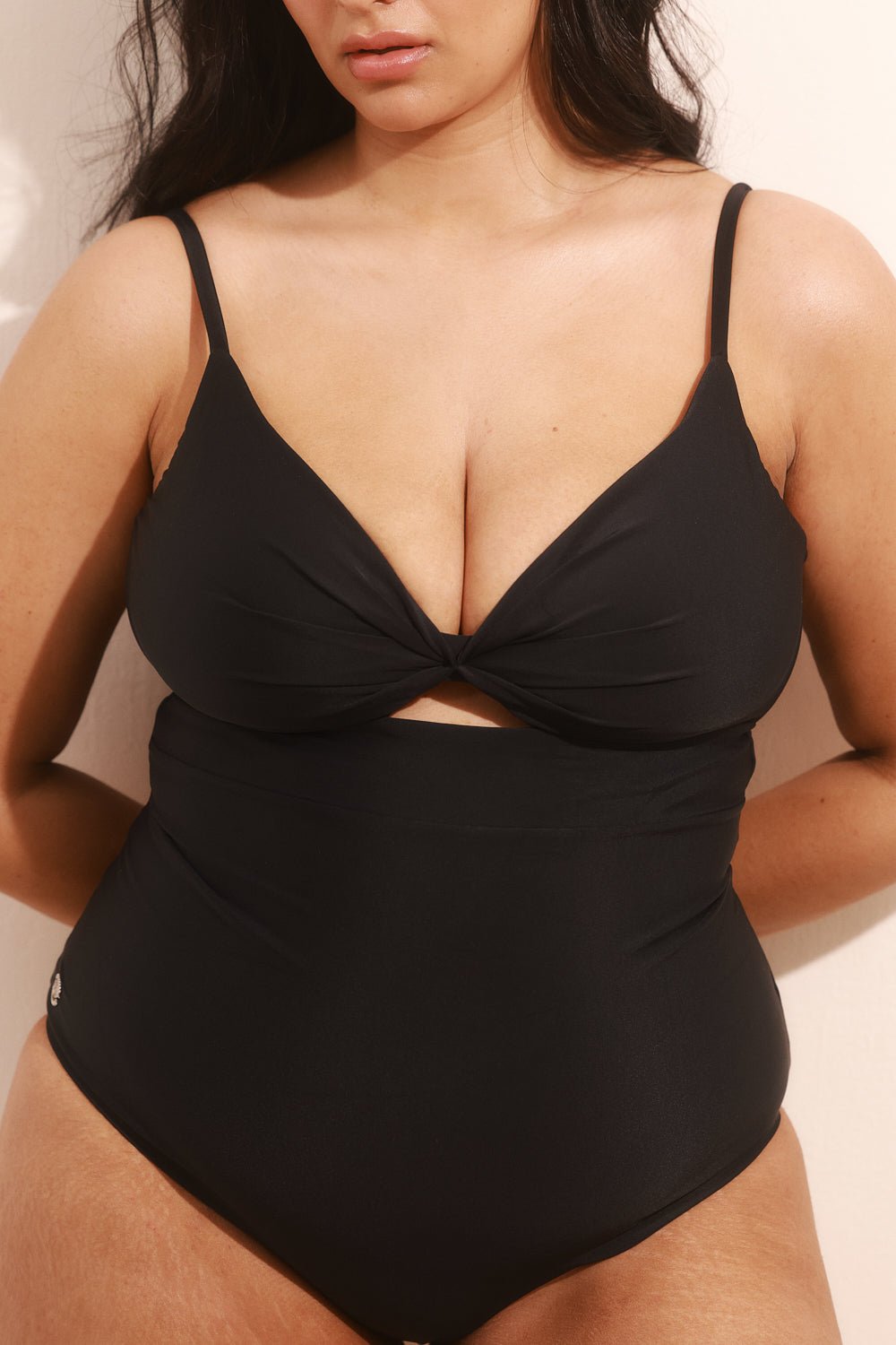 Sky One-piece Black - one piece -BiliBlond Swimwear