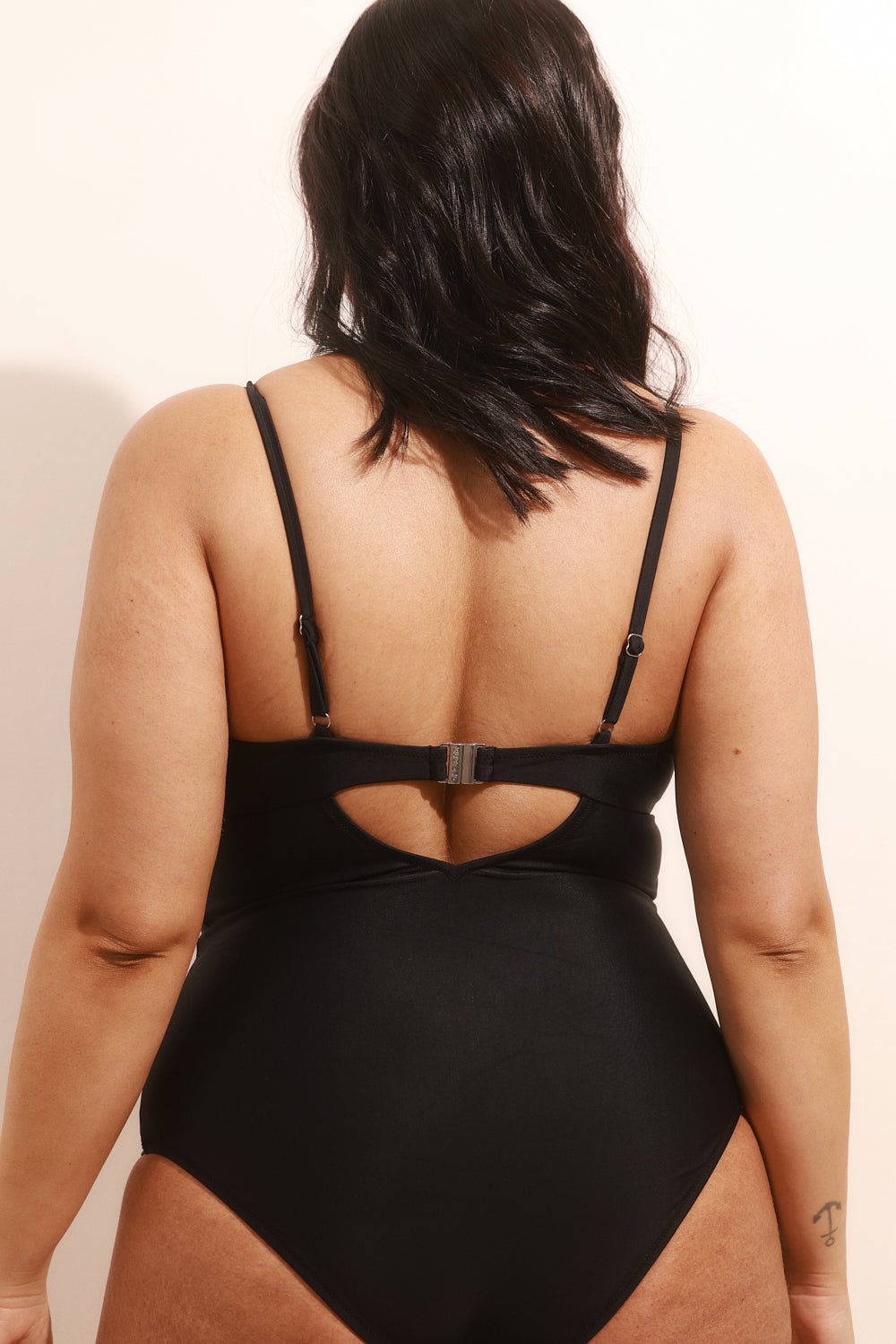 Sky One-piece Black - one piece -BiliBlond Swimwear