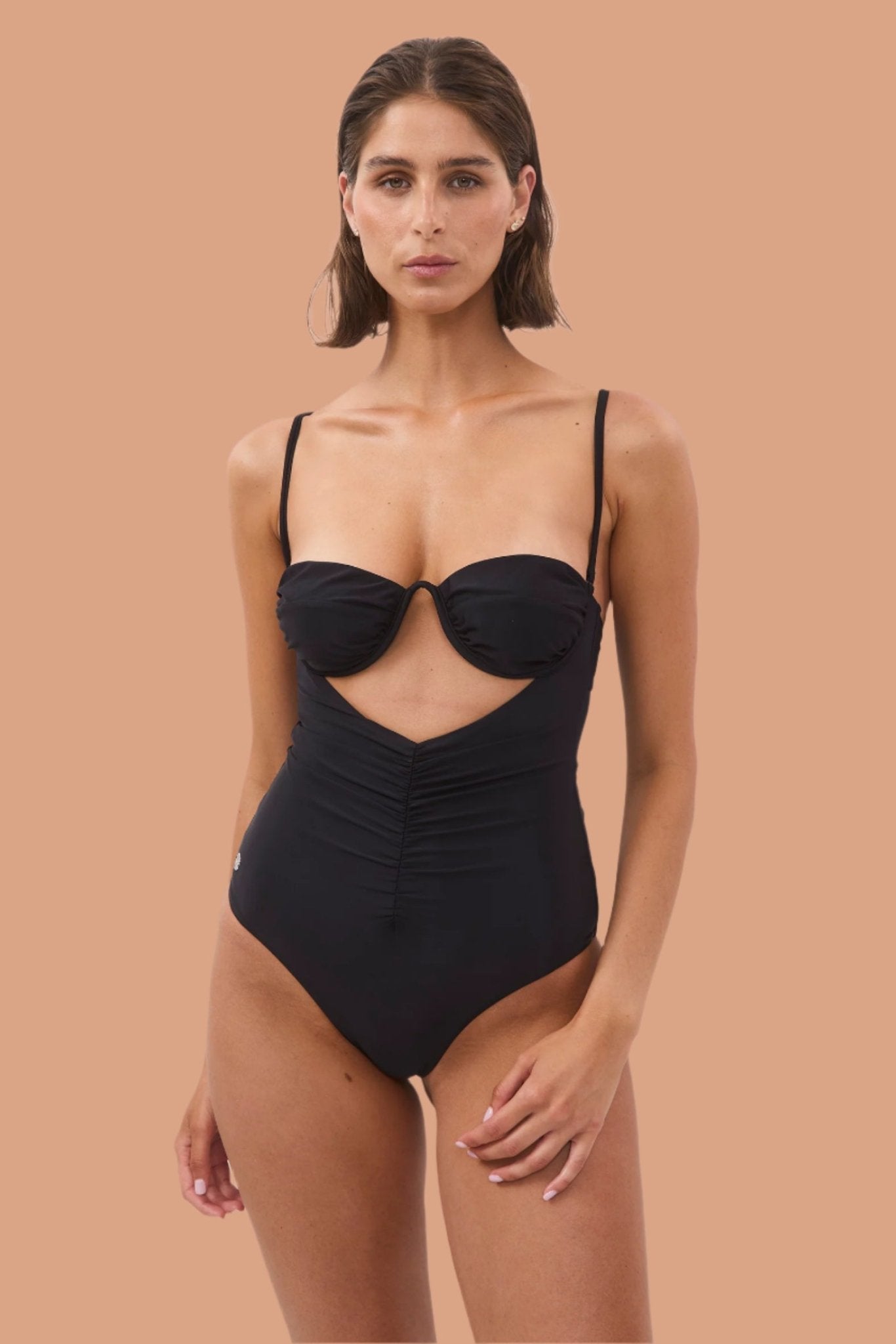 Sun One - piece Black - one piece - BiliBlond Swimwear