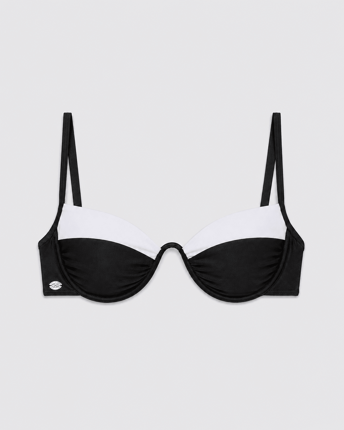 Sun Top Black & White - BIKINI - BiliBlond Swimwear