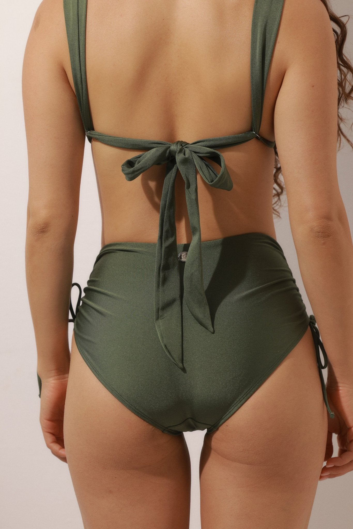 Weekend Bottom Jungle Green - BIKINI - BiliBlond Swimwear