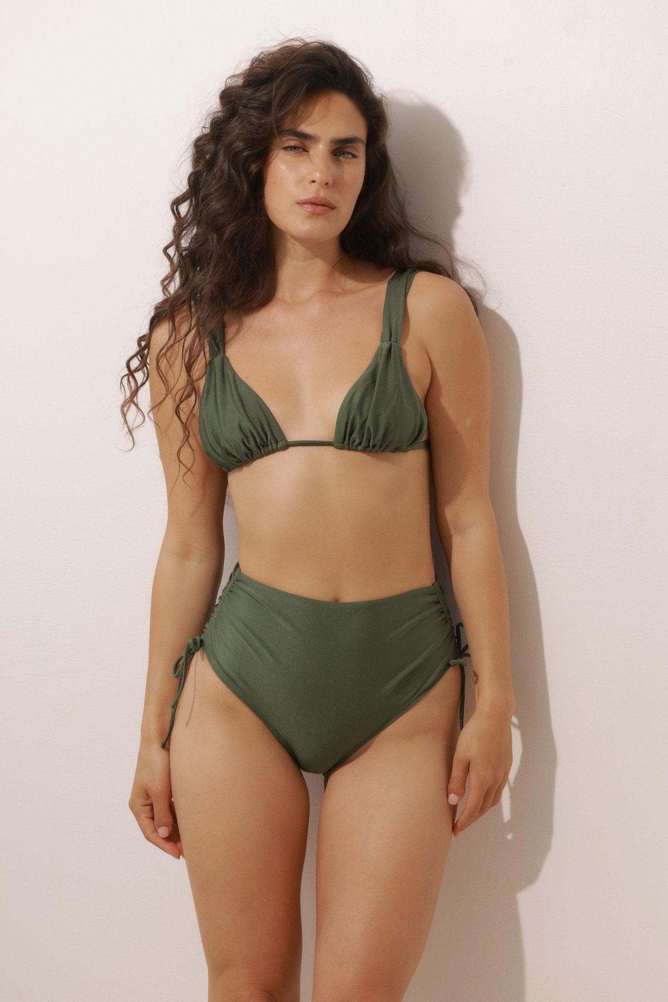 Weekend Bottom Jungle Green - BIKINI - BiliBlond Swimwear