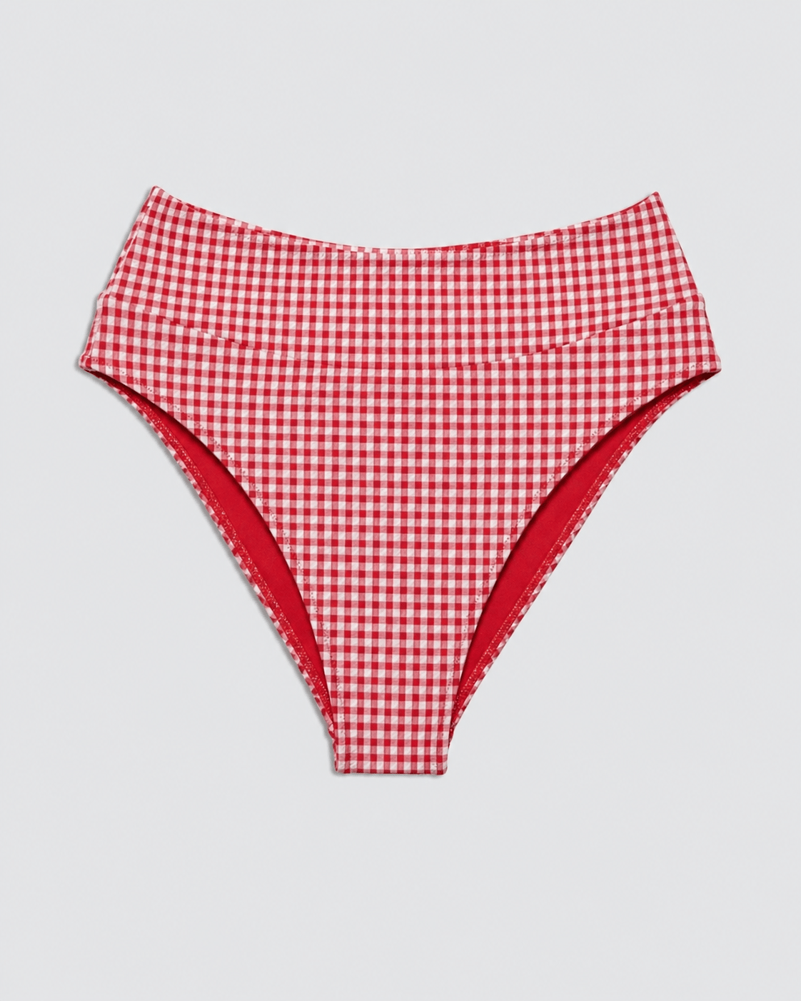Yumi Bottom Red Plaid - BIKINI - BiliBlond Swimwear