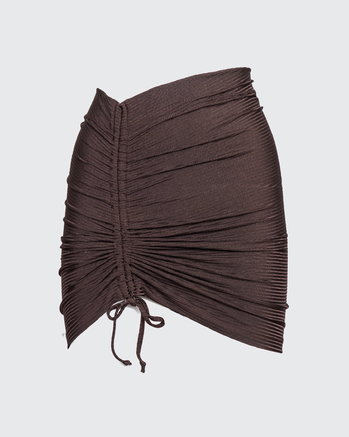 BASHAN Skirt brown rib - gallabia -BiliBlond Swimwear