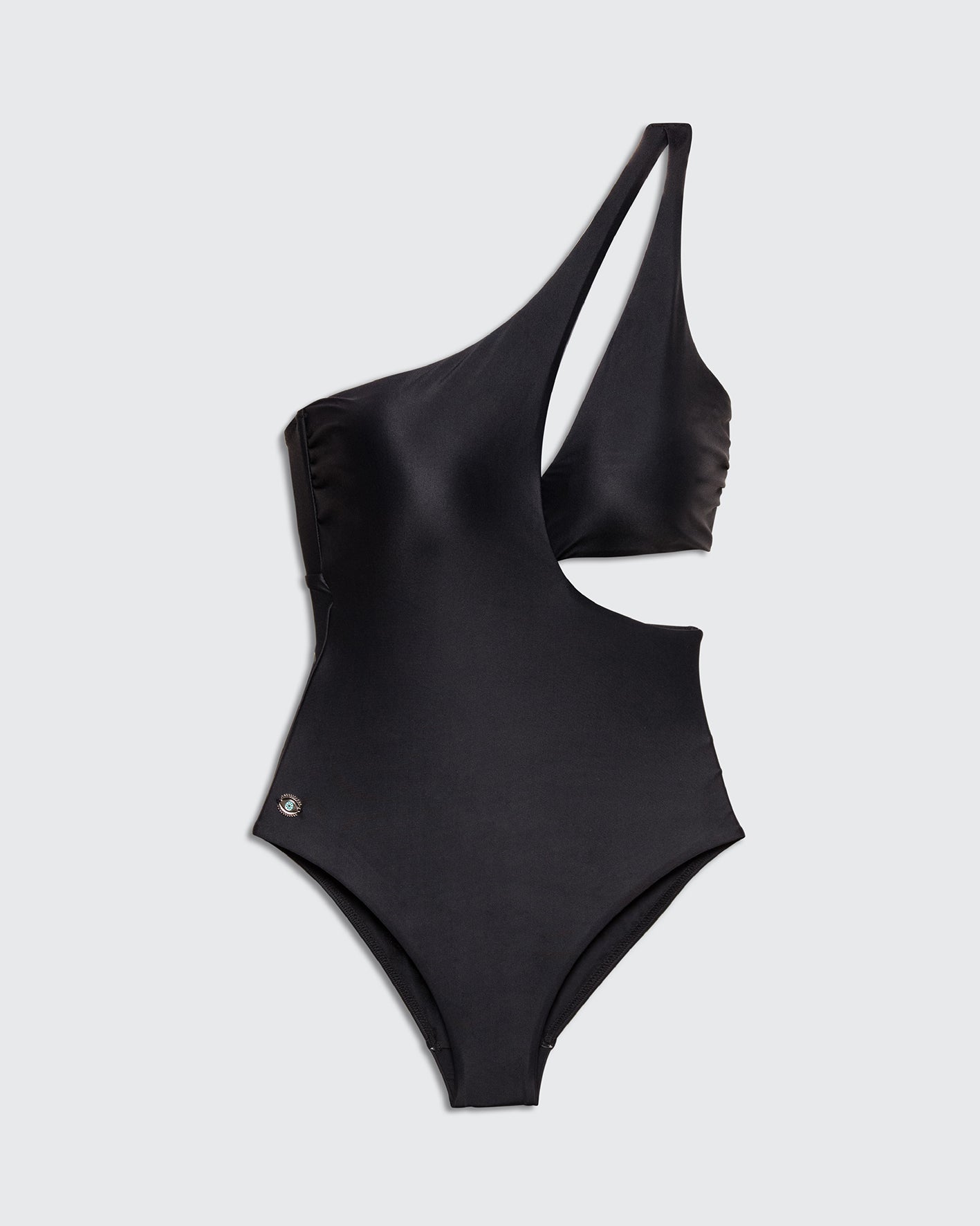 BLACK MAMBA ONE SHOULDER - one piece -BiliBlond Swimwear