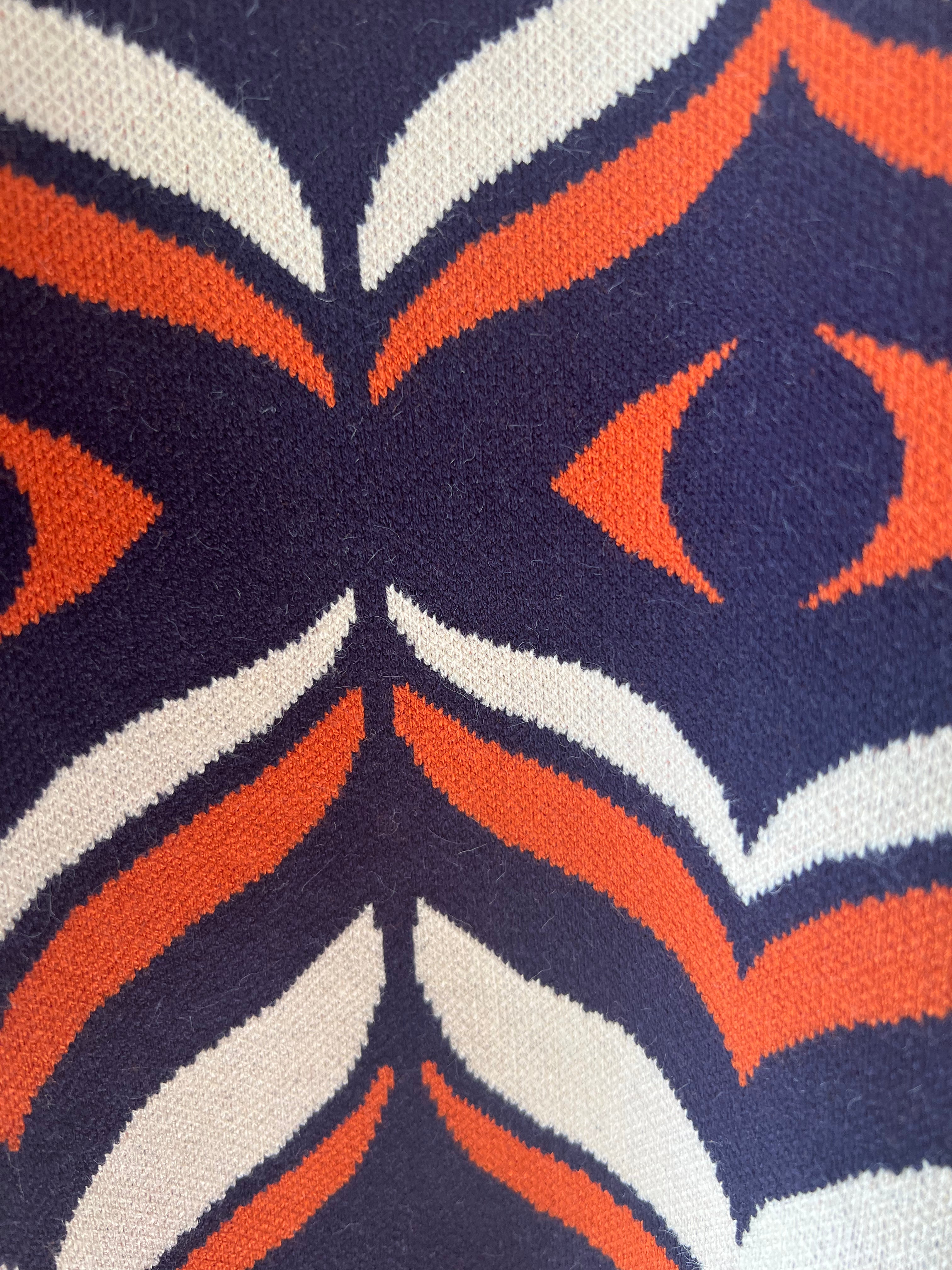 retro eye pattern- knitted fabric with pattern-פרינט רטרו בעיצוב עיניים