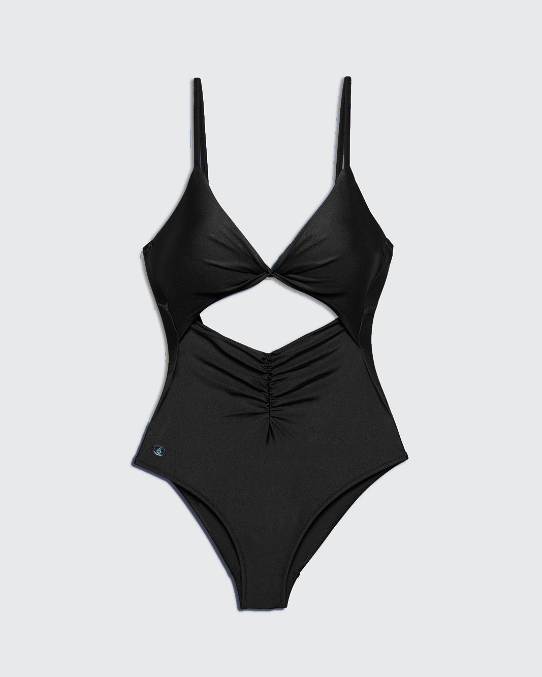 Jordan One-piece shiny black - one piece -BiliBlond Swimwear