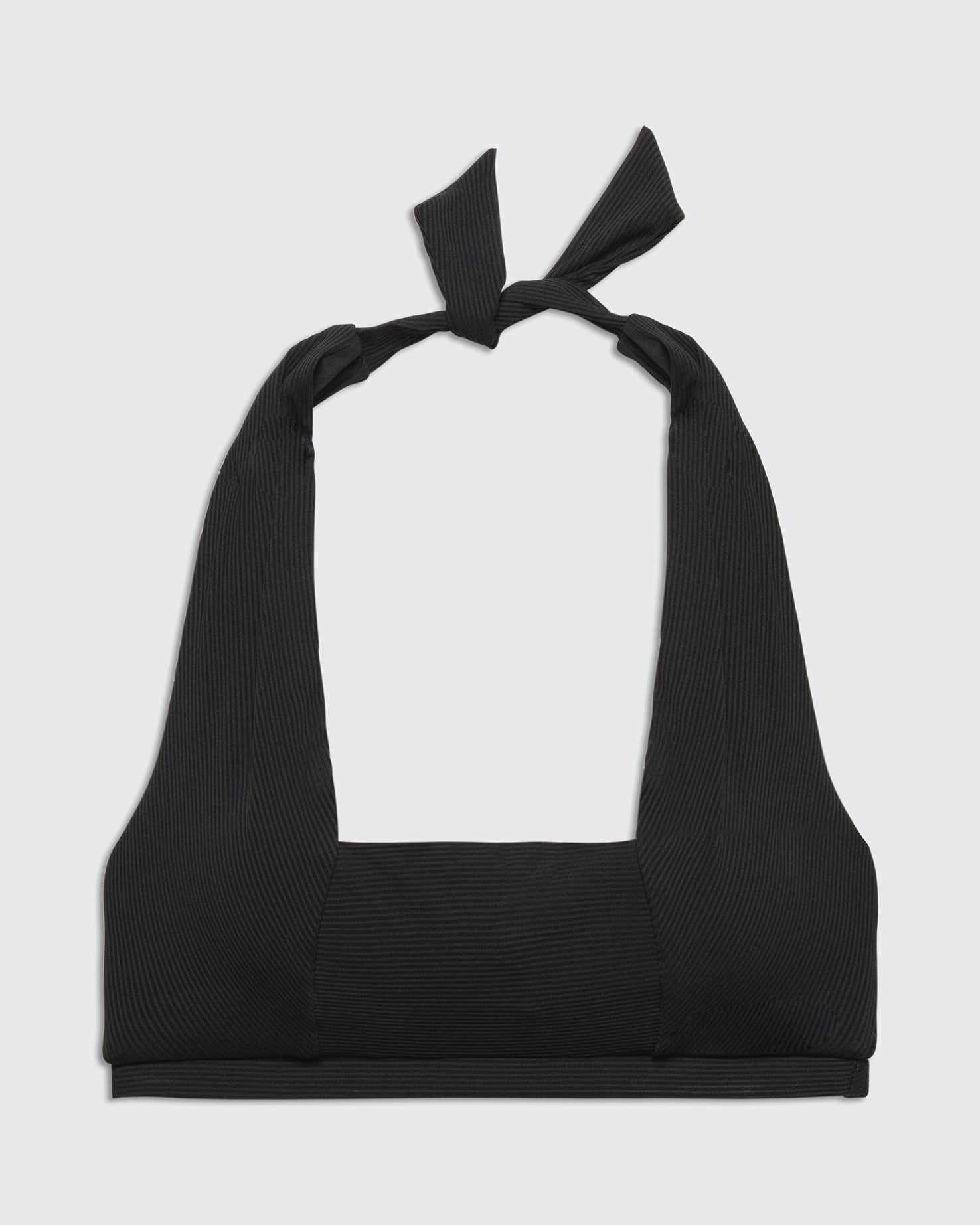 Kotev Top Black Rib - BIKINI -BiliBlond Swimwear