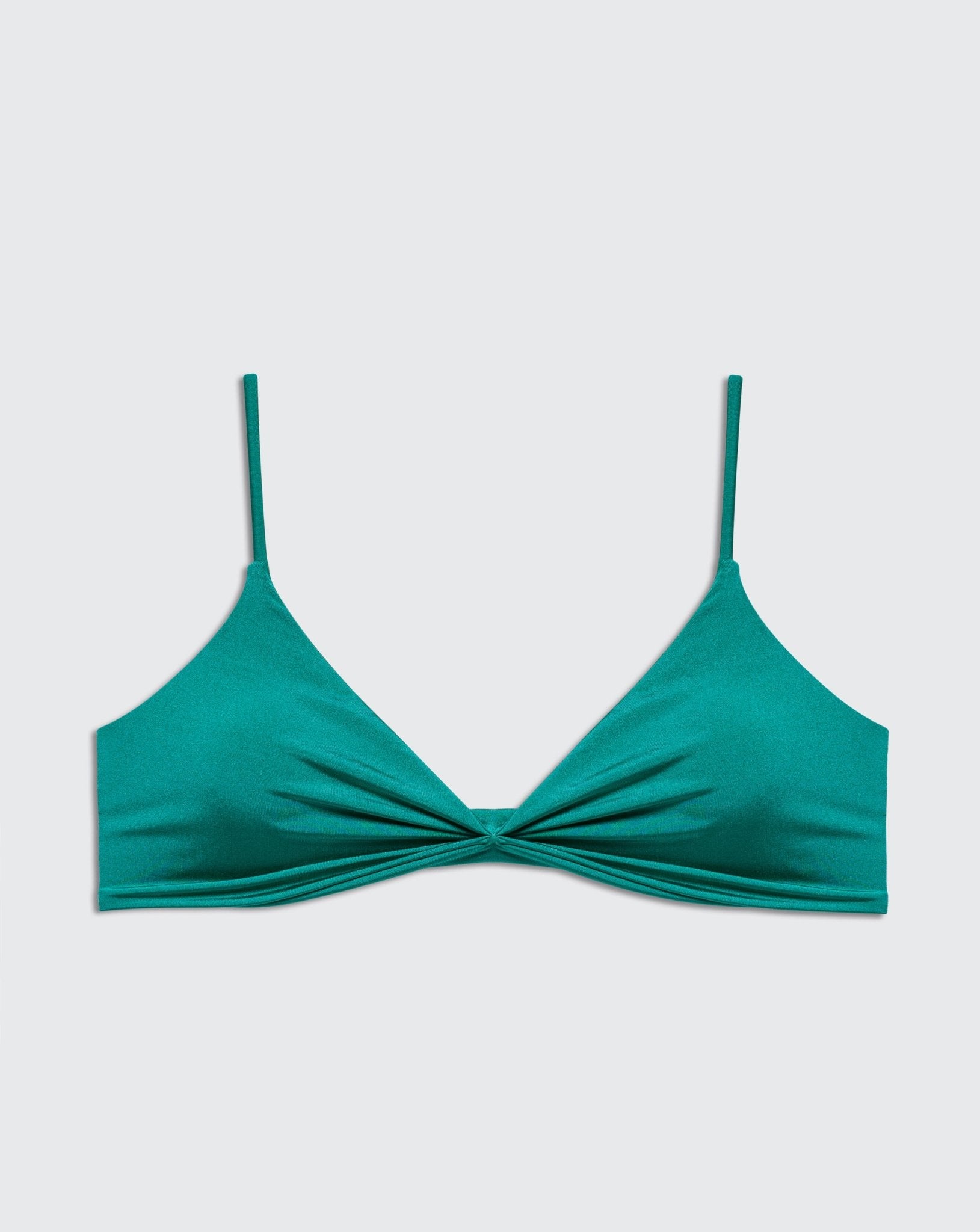 Top Jordan Shiny Green Turquoise - BIKINI -BiliBlond LTD