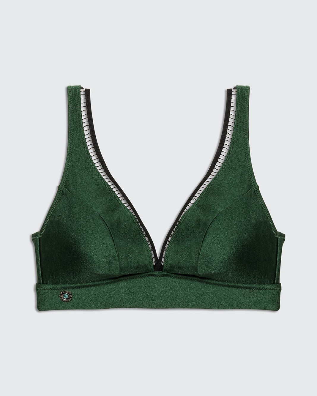 VIVI top Forest Green - BIKINI -BiliBlond Swimwear